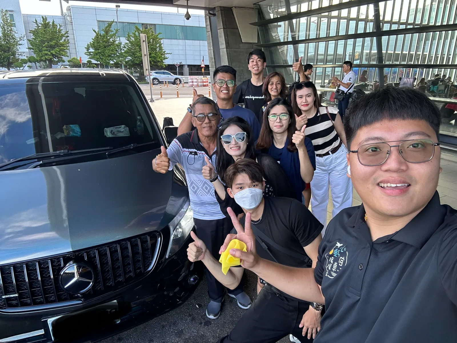 鑫辰國際機場接送實拍