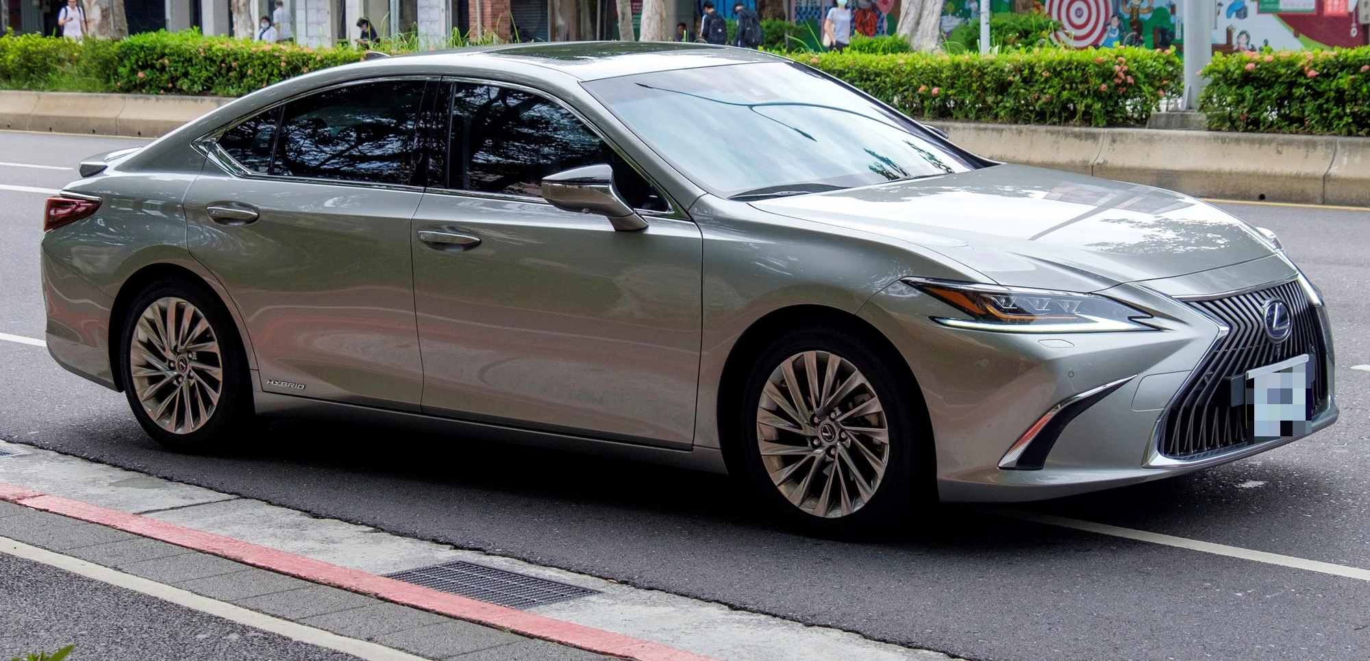 Lexus ES 200、ES 300h 或同級豪華五人座進口車完整車身照片