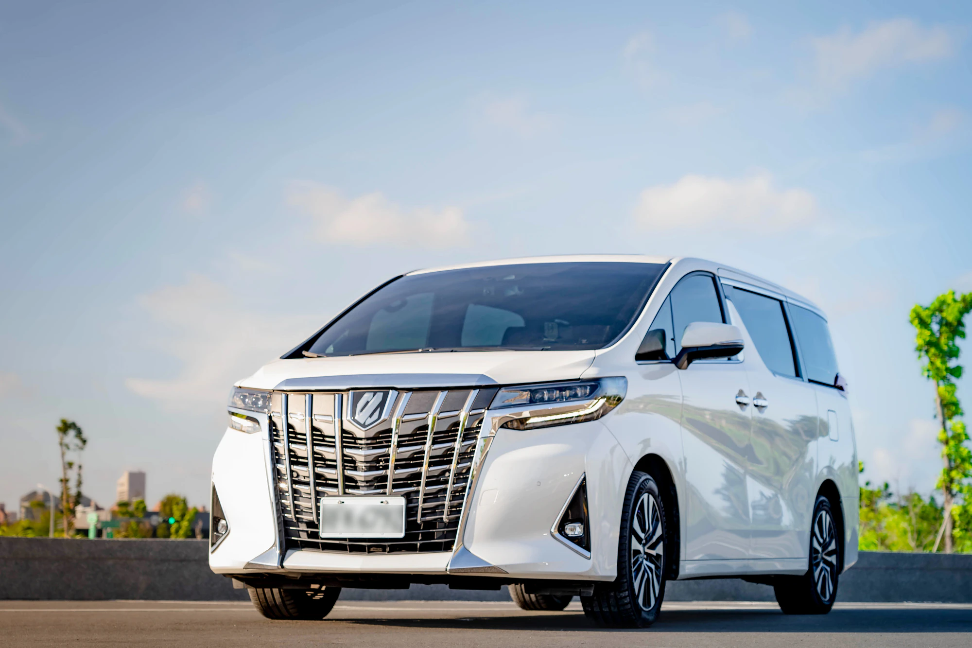 Toyota ALPHARD 或同級豪華七人座完整車身照片